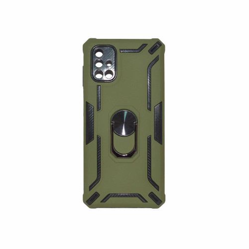 SAMSUNG  M51 Green Armor Cover Military Grade Protection Built-in Kickstand Car Holder Mobile Phone Case